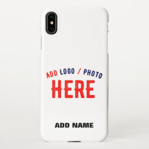 FUNDA PARA iPhone XS MAX PERSONALIZABLE MODERNO ESTILO BLANCO VERIFICADO MA