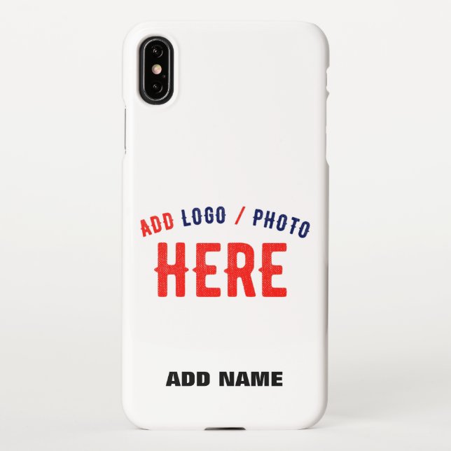 FUNDA PARA iPhone PERSONALIZABLE MODERNO ESTILO BLANCO VERIFICADO MA (Reverso)