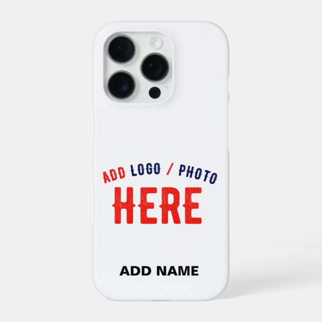 FUNDA PARA iPhone PERSONALIZABLE MODERNO ESTILO BLANCO VERIFICADO MA (Reverso)