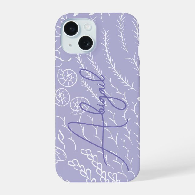 Funda para iPhone personalizada de arrecife de cor (Reverso )