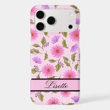 Funda para iPhone personalizada de lavanda rosa Da