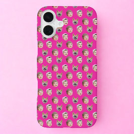 Funda Para iPhone 16 Plus Personalizado Baby Face, Familia Personalizado 3 F