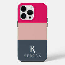 Personalizado Bloque de tres colores Rubor Raspber