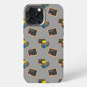 Funda Para iPhone 13 Pro Max Personalizado de Búho Estudiantil Cute
