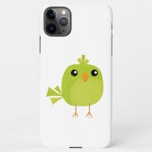 Funda Para iPhone 11Pro Max Personalizado de pájaro verde