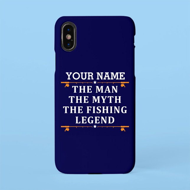 Funda Para iPhone Personalizado El Hombre El Mito De La Leyenda Pesq (Subido por el creador)