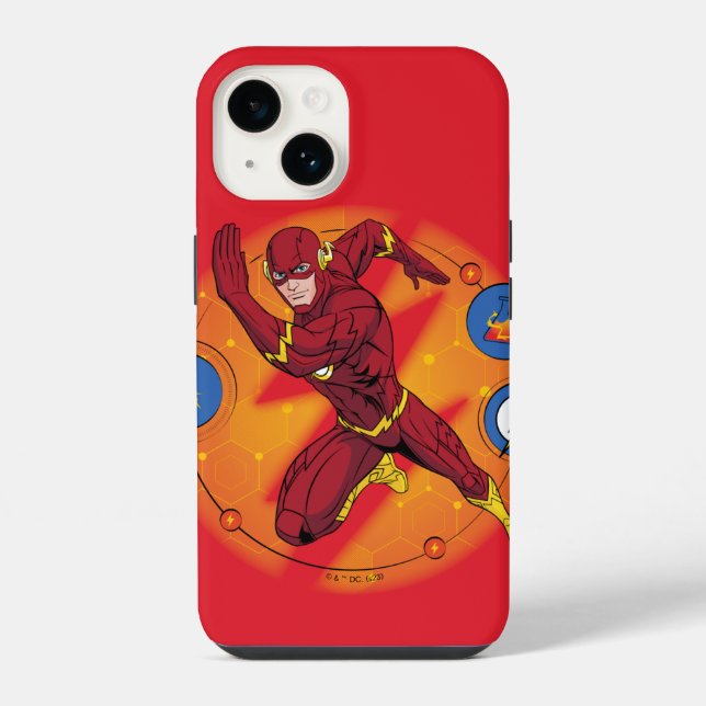 Funda Para iPhone Personalizado Flash Laboratory Running Graphic (Reverso )