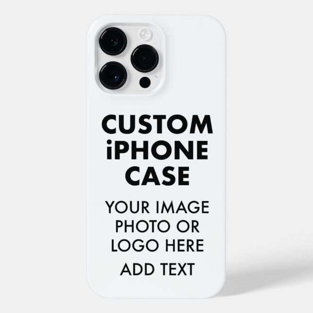 Funda Para iPhone Personalizado FUNDA PRESUPUESTARIO Personalizado p (Reverso)