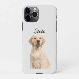 Funda Para iPhone 11Pro Personalizado Mascota Esbozo Funda, foto y nombre