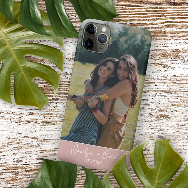 Funda Para iPhone Personalizado Mejor Fotografía De Amigos En Polvor (Subido por el creador)
