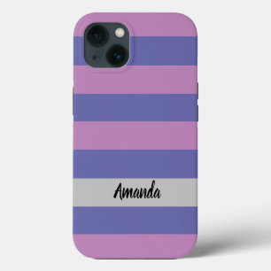 Personalizado morado y rosa moderno