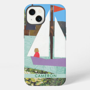 Personalizado Náutico Colorido Boho Vela