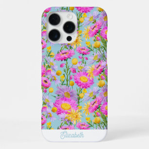 Funda Para iPhone 16 Pro Max Personalizado Summer Cottage Garden Blue