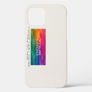 Funda Para iPhone 12 Personalizado Template Business Logo Elegante Tren