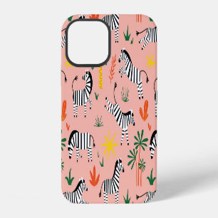 Funda Para iPhone 12 Personalizado Zebras Gracioso Patrón sin Marea