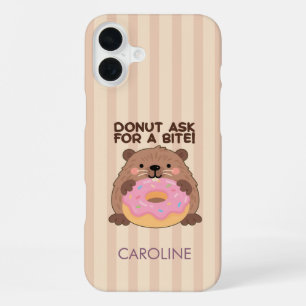 Funda Para iPhone 16 Plus Personalized A fun play on words Castor & Dona