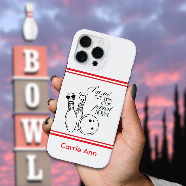 Funda Para iPhone Personalized Bowler Phone Case (Subido por el creador)