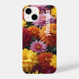 Funda Para iPhone 14 Personalized Fall Blossoms –Slim Fit