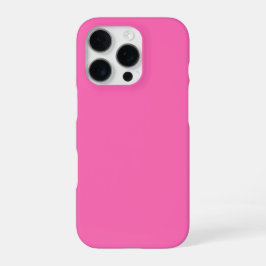 Funda Para iPhone 16 Pro Personalized Hot Pink iPhone Case with Custom