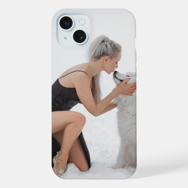 Funda Para iPhone Personalized iPhone Case with Custom Photo (Reverso )