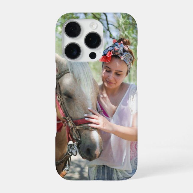 Funda Para iPhone Personalized iPhone Case with Custom Photo (Reverso)