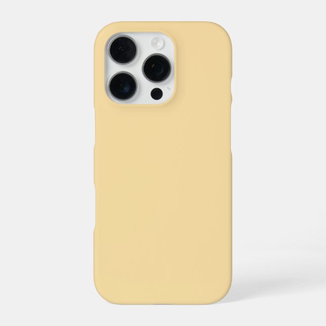 Funda Para iPhone Personalized Light yellow iPhone Case with Custom (Reverso)