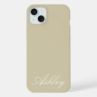 Personalized Name Stylish Modern Elegant Minimal 