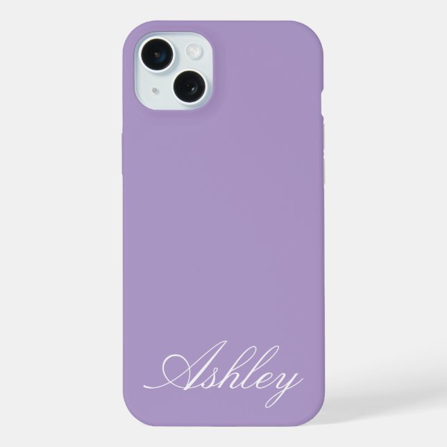 Funda Para iPhone Personalized Name Stylish Modern Elegant Minimal  (Reverso )