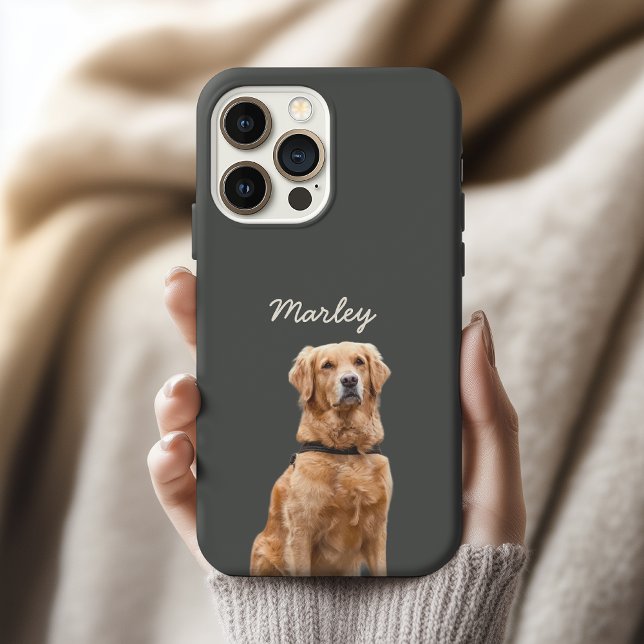 Funda Para iPhone Personalized Pet Photo Case Gift for Kids & Adults (Custom Dog Photo Phone Case Gift for Her or Him, Personalized Pet Photo Case Gift for Moms & Dads)