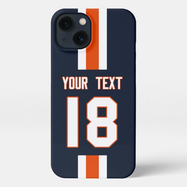 Funda Para iPhone Personalized Sports Jersey  (Reverso )