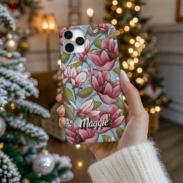 Funda Para iPhone 14 Personalized Whispering Magnolia Phone Case