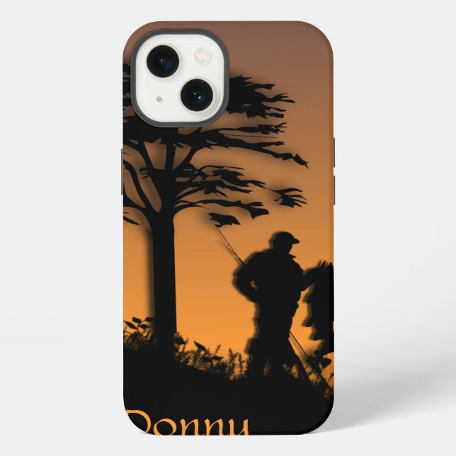 Funda Para iPhone Pesca personalizada (Reverso )