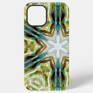 Funda Para iPhone 12 Pro Max Pez brilla textura arenosa caleidoscopio envejecid
