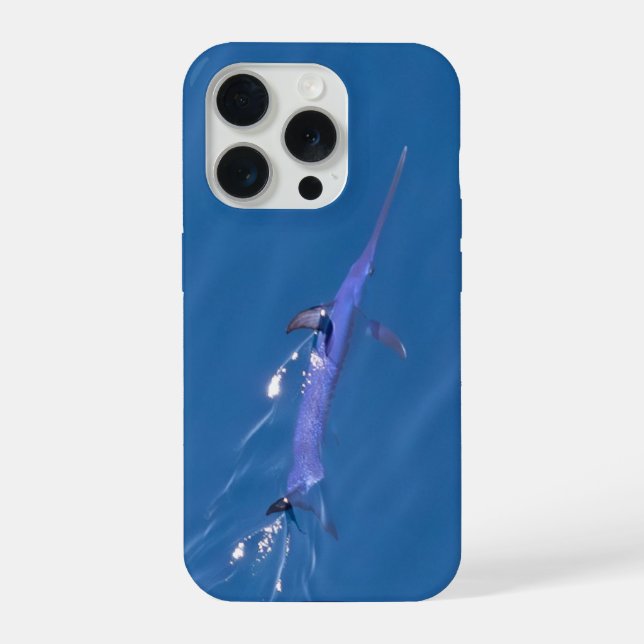 Funda Para iPhone Pez espada de aleta (Reverso )