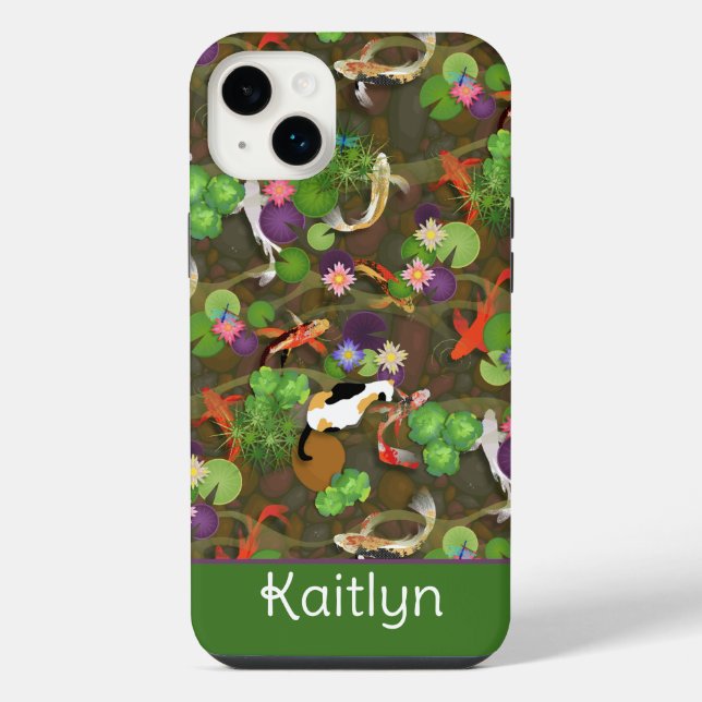 Funda Para iPhone Pez Koi (Reverso)
