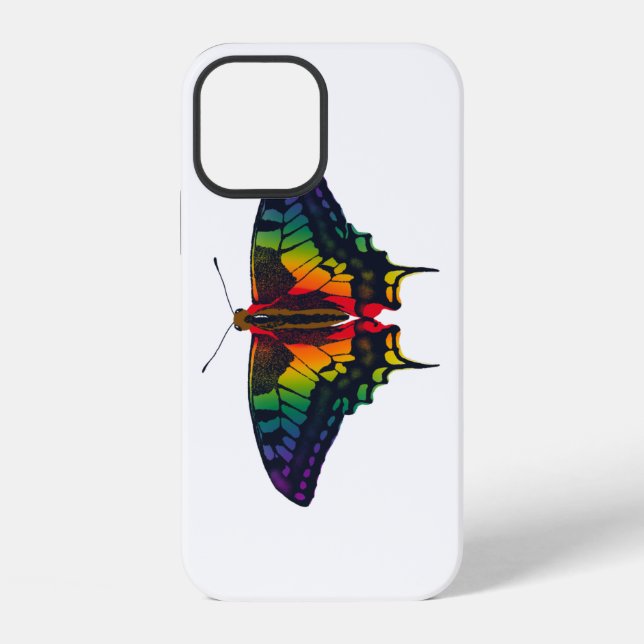 Funda Para iPhone Philadelphia Rainbow Pride Flag Swallowtail (Reverso )