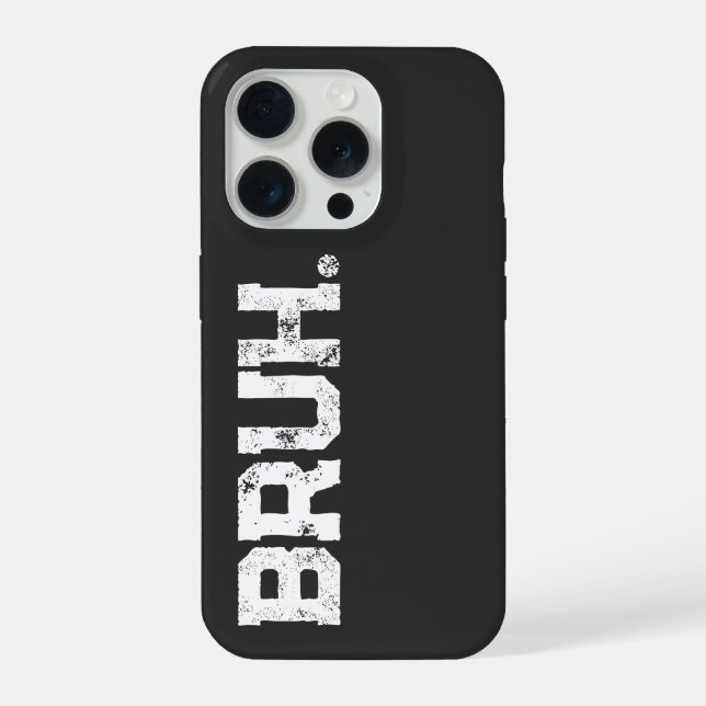 Funda Para iPhone Phone Case for all your Bruhs (Reverso )