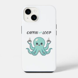 Funda Para iPhone 14 Phone Case – Octopus Coffee Design