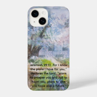 Funda Para iPhone 14 phone case with Bible verse