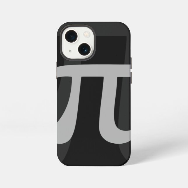 Funda Para iPhone Pi oscuro (Reverso )