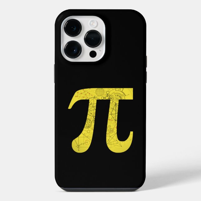 Funda Para iPhone Pi - Símbolos matemáticos (Reverso )