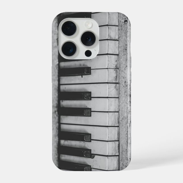 Funda Para iPhone Piano envejecido (Reverso )
