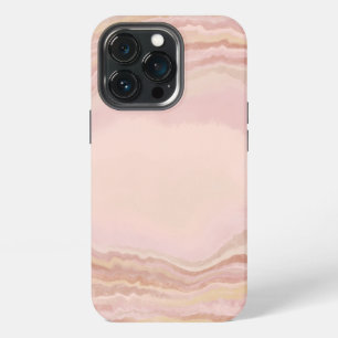 Funda Para iPhone 13 Pro Piedra de mármol rosa Geoda