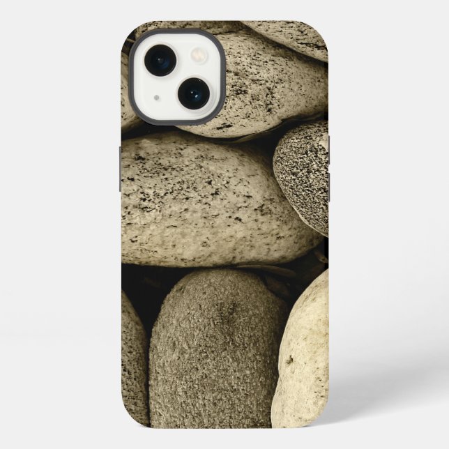 Funda Para iPhone Piedras (Reverso )