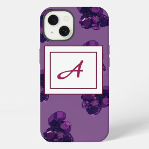 Piedras de amatista vector iPhone 6/6s, Tough Xtre