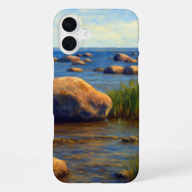 Funda Para iPhone Piedras de Vormsi (Reverso )
