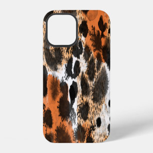 Funda Para iPhone 12 Piel de animal: patrón creativo de leopardo.