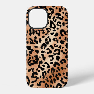 Funda Para iPhone 12 piel de leopardo. Diseño de blusa elegante con est