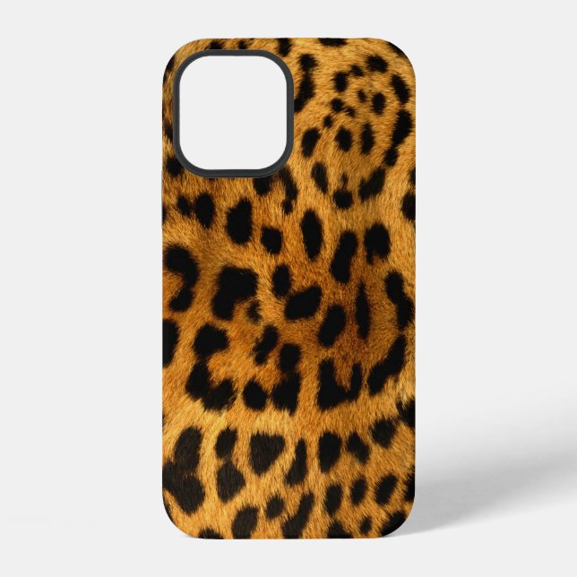 Funda Para iPhone Piel de leopardo falsa (Reverso )