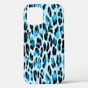 Funda Para iPhone 12 Piel de Leopardo Guepardo: Tie Dye de Acuarela Vin